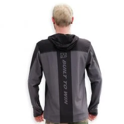 VIRTUE DRYFIT PROFORMANCE HOODED JERSEY - BLACK