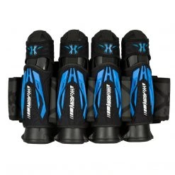 HK Army ZERO G 2.0 HARNESS - BLACK/BLUE - 4+3+4