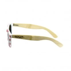 Social Paintball Bamboo Wood Sunglasses, American Flag