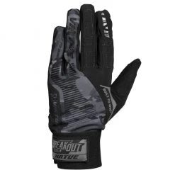VIRTUE BREAKOUT GLOVES - RIPSTOP FULL FINGER - BLACK CAMO