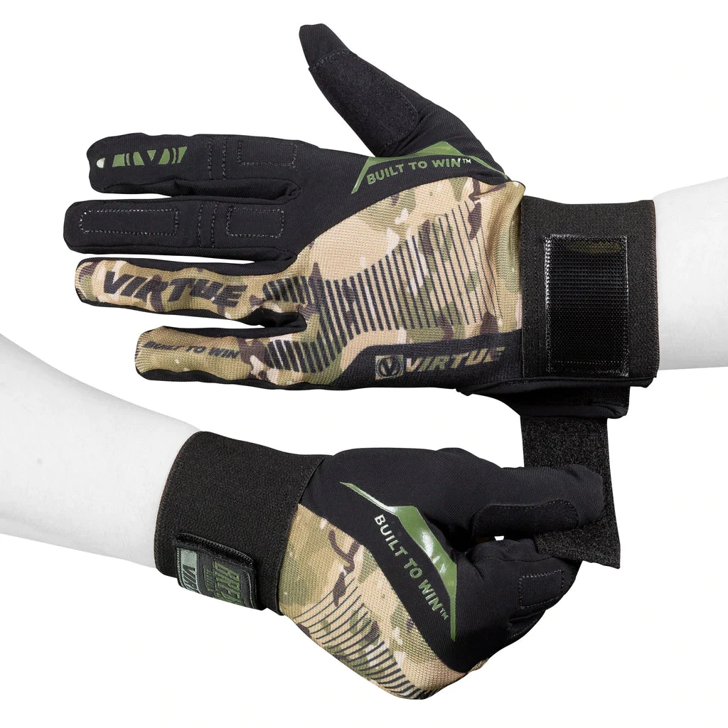 VIRTUE BREAKOUT GLOVES - RIPSTOP FULL FINGER - CAMO 2 VIRTUE BREAKOUT GLOVES - RIPSTOP FULL FINGER - CAMO