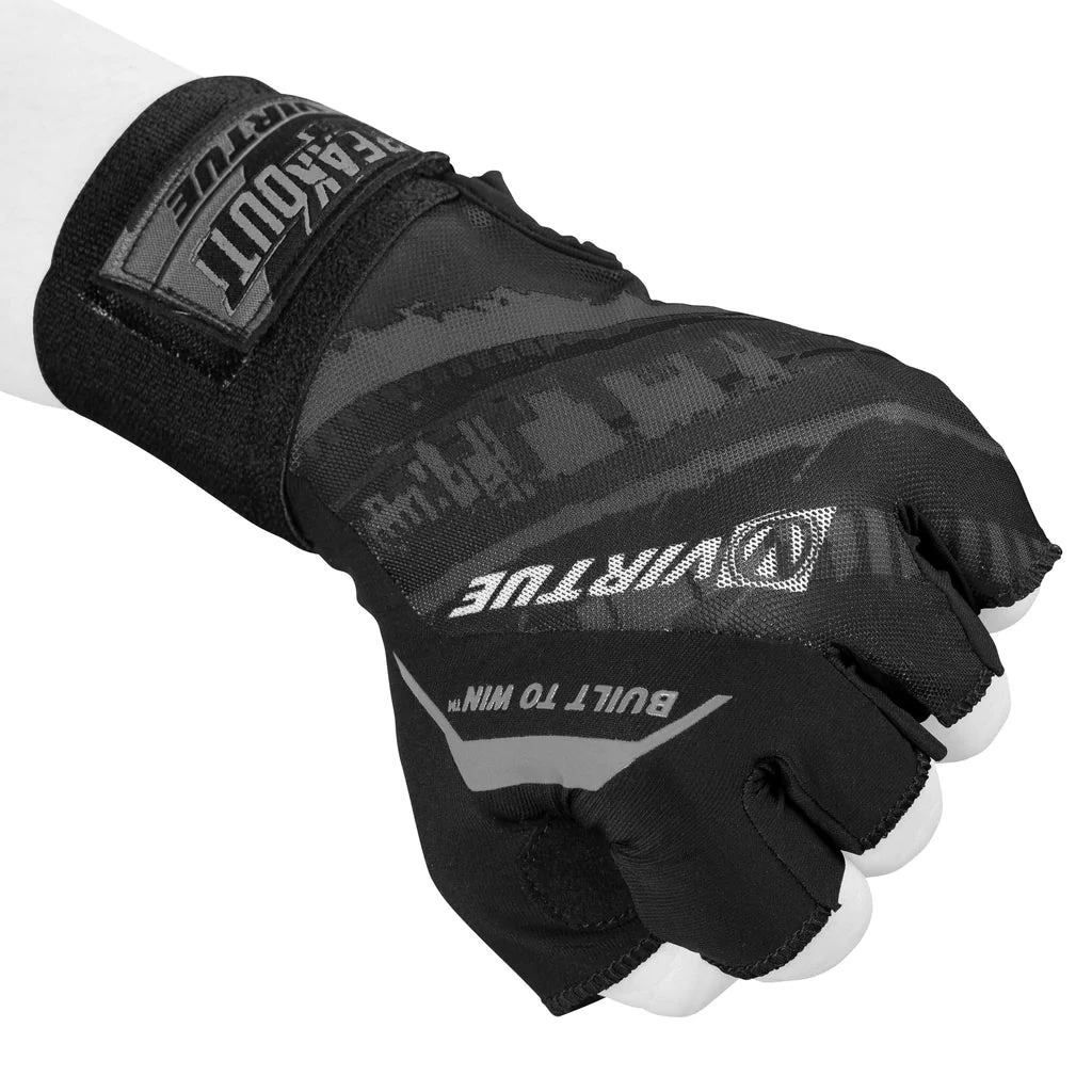 VIRTUE MESH BREAKOUT GLOVES - HALF FINGER - GRAPHIC BLACK 3 VIRTUE MESH BREAKOUT GLOVES - HALF FINGER - GRAPHIC BLACK
