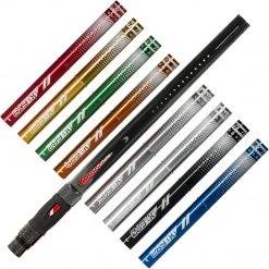 HK Army LAZR BARREL KIT - POLISH BLACK - COLORED INSERTS - LUXE THREADS