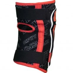 Valken Grit Knee Pads, Black Red Knee Protection Pads