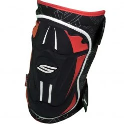 Valken Grit Knee Pads, Black Red Knee Protection Pads