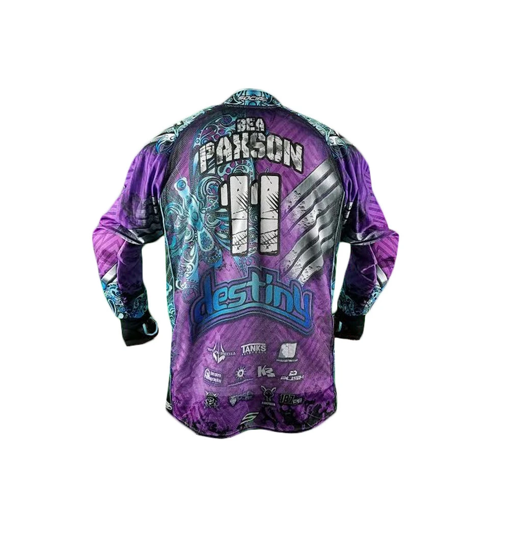 Social Paintball Destiny Paintball Full Padded Flex Jersey, Purple 2017 3 Social Paintball Destiny Paintball Full Padded Flex Jersey, Purple 2017