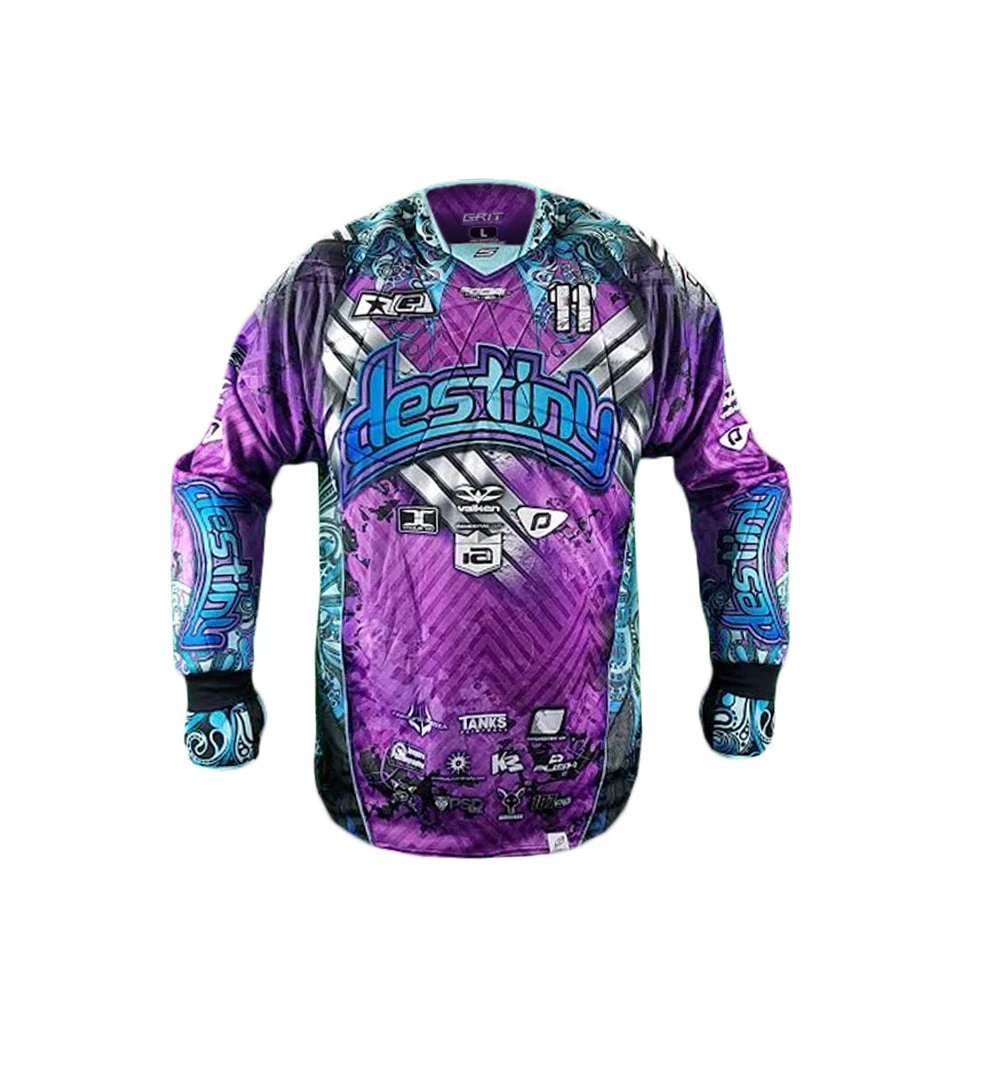 Social Paintball Destiny Paintball Full Padded Flex Jersey, Purple 2017 2 Social Paintball Destiny Paintball Full Padded Flex Jersey, Purple 2017