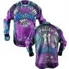 Social Paintball Destiny Paintball Full Padded Flex Jersey, Purple 2017
