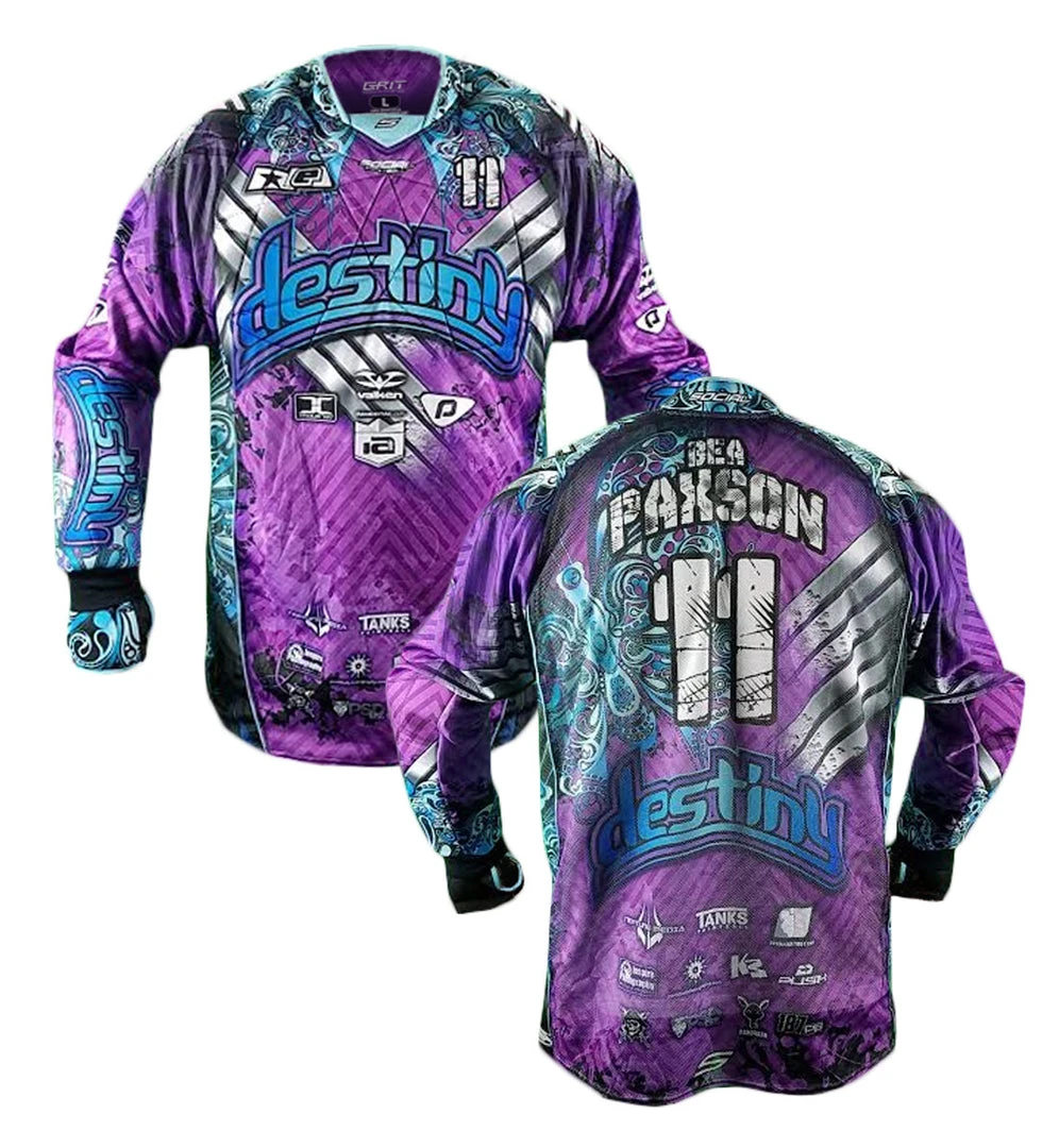 Social Paintball Destiny Paintball Full Padded Flex Jersey, Purple 2017 1 Social Paintball Destiny Paintball Full Padded Flex Jersey, Purple 2017
