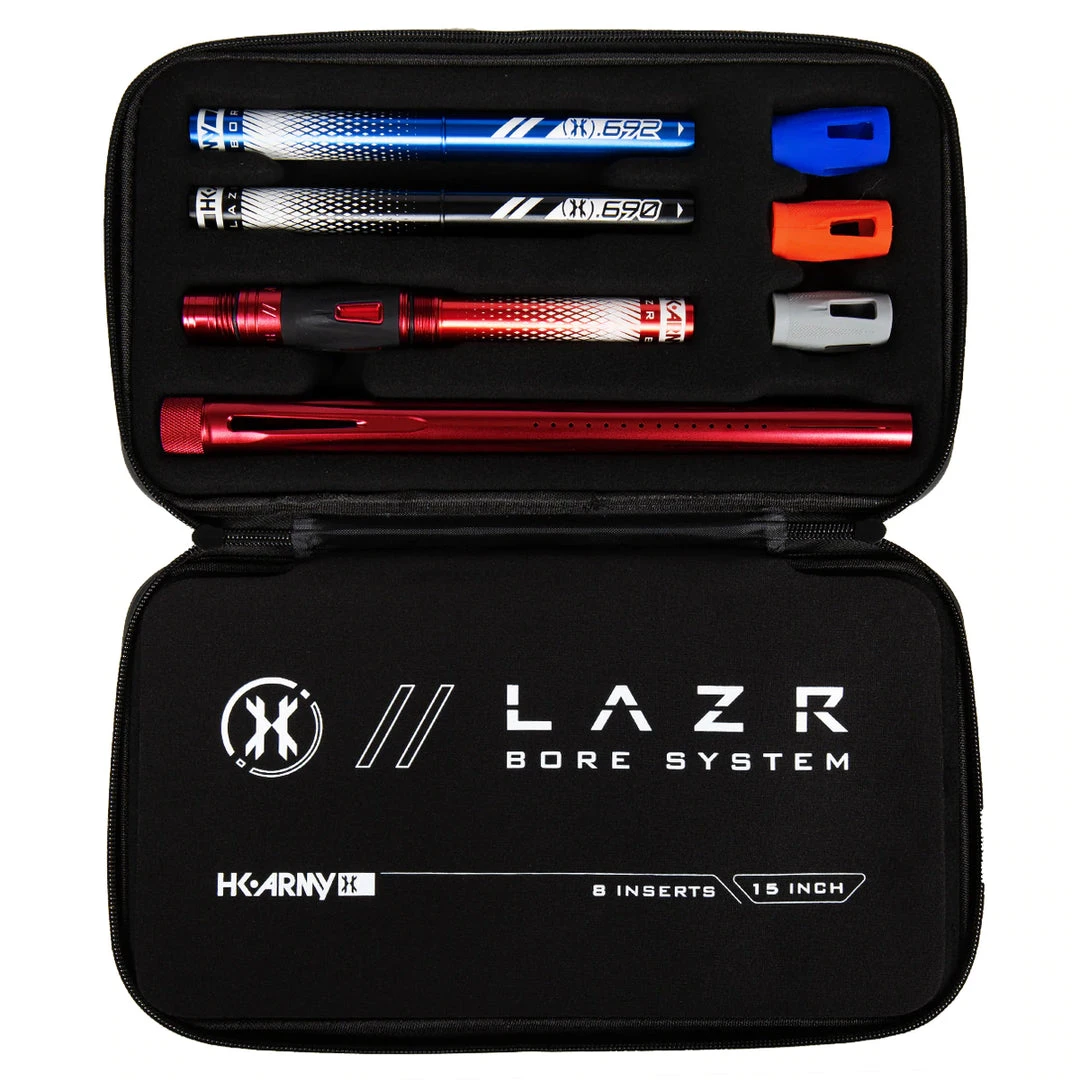 HK Army LAZR BARREL KIT - DUST RED - COLORED INSERTS - LUXE THREADS 2 HK Army LAZR BARREL KIT - DUST RED - COLORED INSERTS - LUXE THREADS