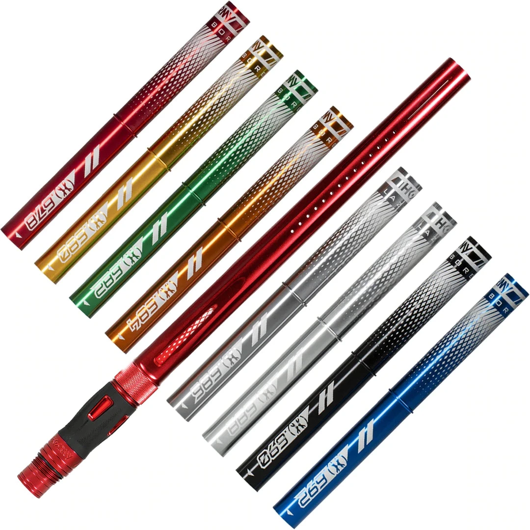 HK Army LAZR BARREL KIT - DUST RED - COLORED INSERTS - LUXE THREADS 1 HK Army LAZR BARREL KIT - DUST RED - COLORED INSERTS - LUXE THREADS