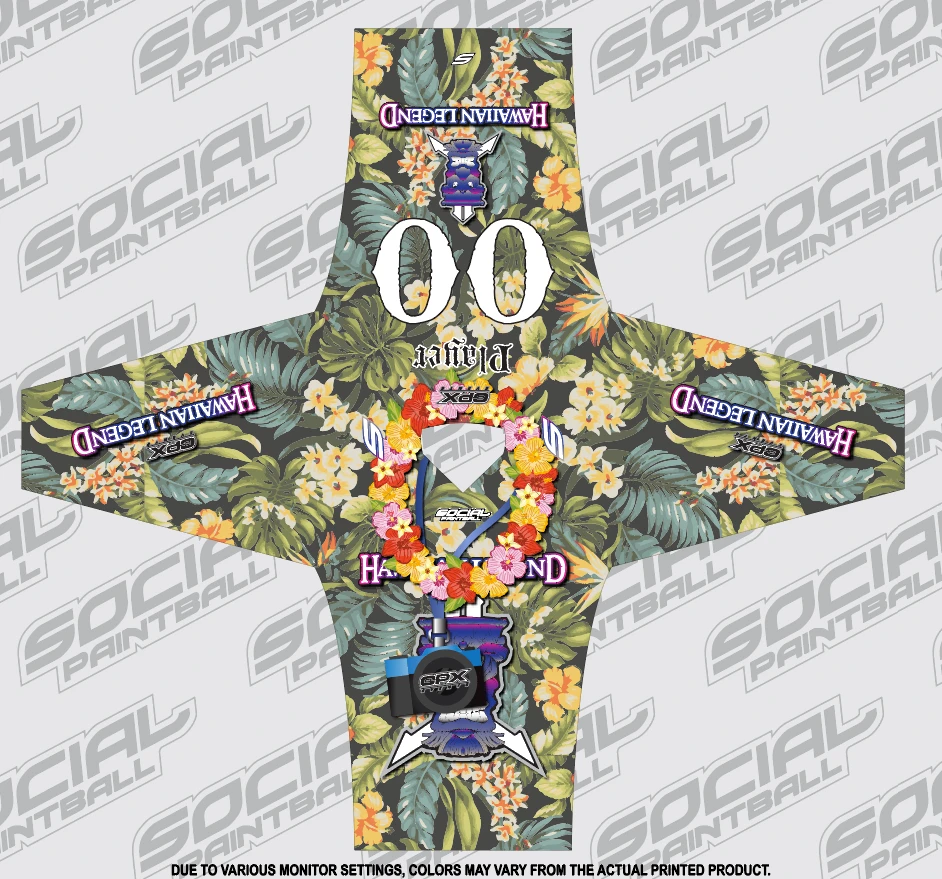 Social Paintball 2018 CPX Hawaiian Legend 1 Custom Event SMPL Jersey 3 Social Paintball 2018 CPX Hawaiian Legend 1 Custom Event SMPL Jersey