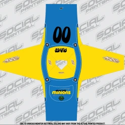 Social Paintball 2018 Minions Paintball, Good Yellow, Custom Event SMPL Jersey