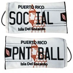 Valken Barrel Covers Barrel Cover, Puerto Rico “Classic White” License Plate