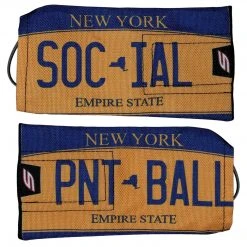 Valken Barrel Cover, New York Empire State Gold License Plate Barrel Covers