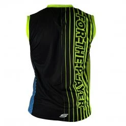 Valken Grit Sleeveless Jersey, Slime Green Blue