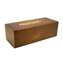 Social Paintball Rosewood Sunglasses, Red Mirror Lens