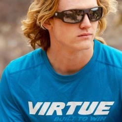 Lens VIRTUE V-GUARD POLARIZED SUNGLASSES - BLACK MIRROR 7 Lens VIRTUE V-GUARD POLARIZED SUNGLASSES - BLACK MIRROR