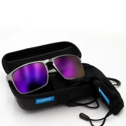 VIRTUE V-INERTIA POLARIZED SUNGLASSES - GUNMETAL AMETHYST Lens 6 VIRTUE V-INERTIA POLARIZED SUNGLASSES - GUNMETAL AMETHYST Lens